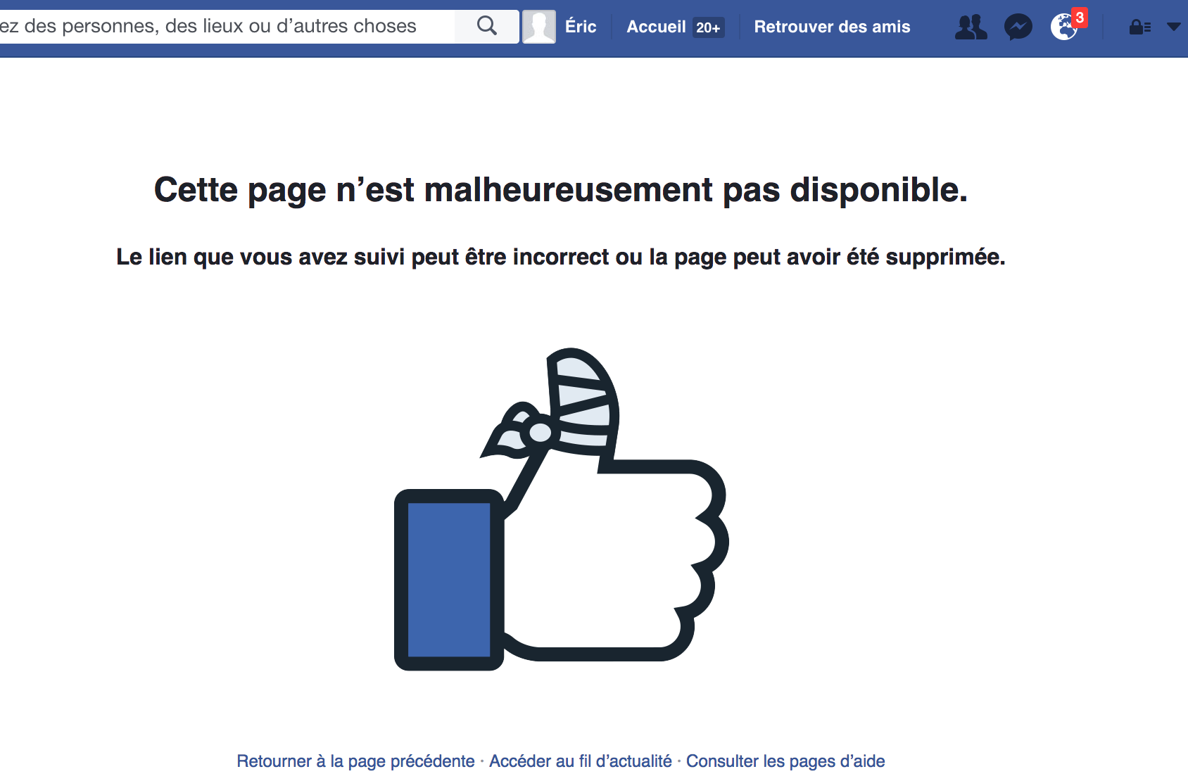 Petite aide sur les liens Facebook – Carnet de notes